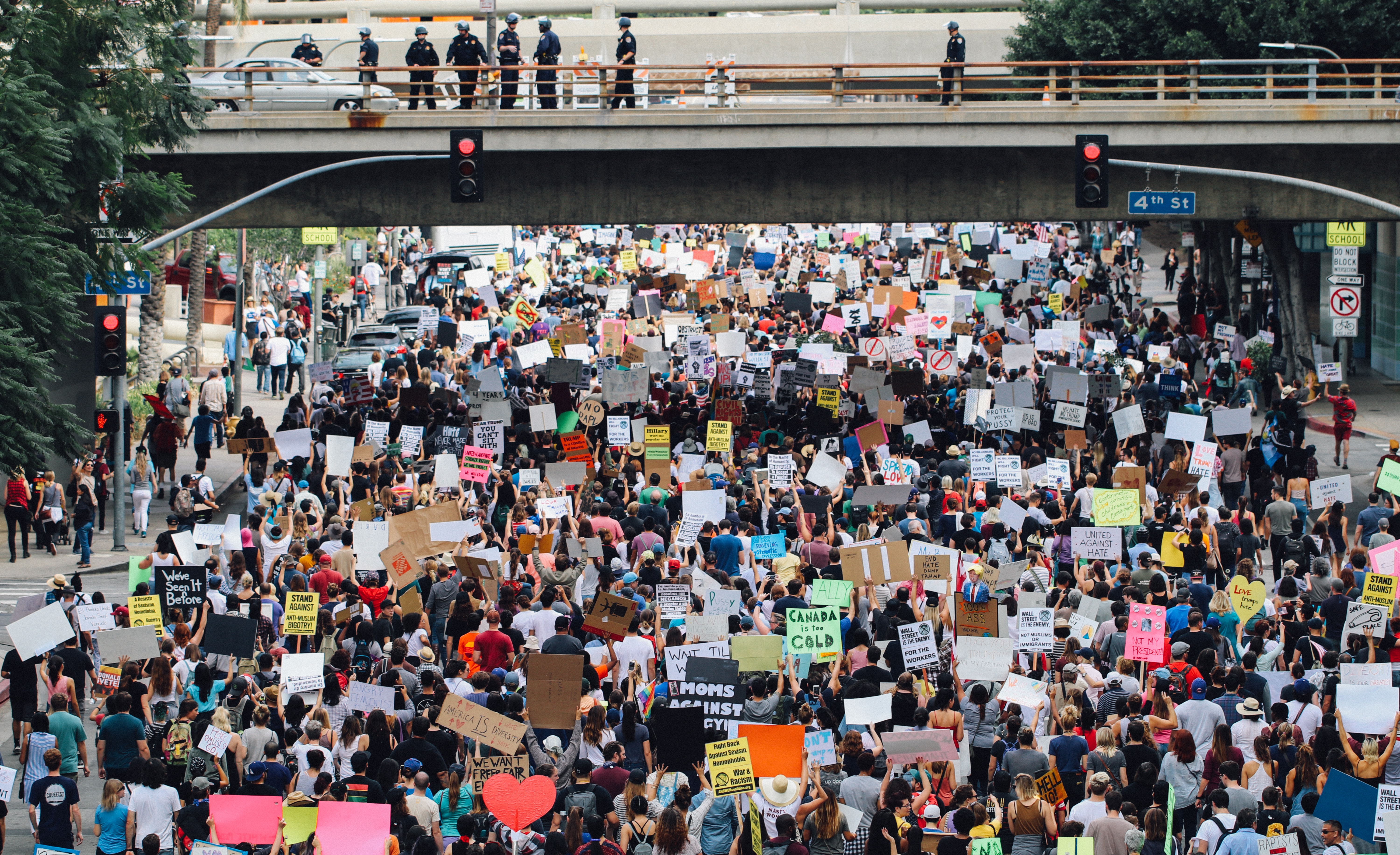 Progressive protest - Attribution: Alex Radelich (https://unsplash.com/@alexradelich)